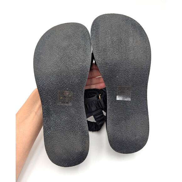 Chinese Laundry Cashy Platform Wedge Sandal Women's Black Size US8M EU38.5 - Picture 8 of 12